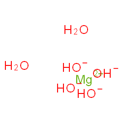 ChemSpider 2D Image | magnesium tetrahydroxide dihydrate | H8MgO6