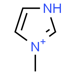 ChemSpider 2D Image | methylimidazolium | C4H7N2