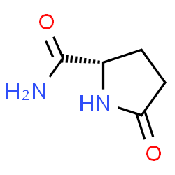 ChemSpider 2D Image | L-PYROGLUTAMAMIDE | C5H8N2O2