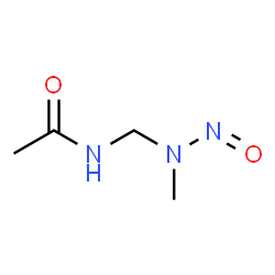 ChemSpider 2D Image | N-{[Methyl(nitroso)amino]methyl}acetamide | C4H9N3O2