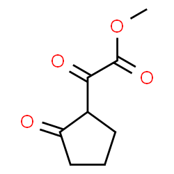 ChemSpider 2D Image | Methyl oxo(2-oxocyclopentyl)acetate | C8H10O4