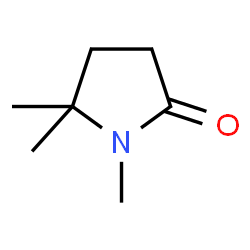 ChemSpider 2D Image | 1,5,5-Trimethyl-2-pyrrolidinone | C7H13NO