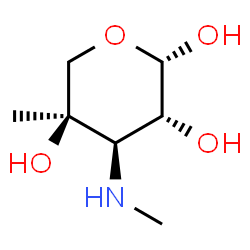 ChemSpider 2D Image | beta-garosamine | C7H15NO4