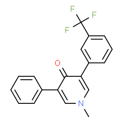 ChemSpider 2D Image | Fluridone | C19H14F3NO