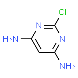 ChemSpider 2D Image | 2-Chloro-4,6-pyrimidinediamine | C4H5ClN4