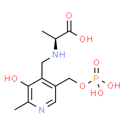 ChemSpider 2D Image | N-(5'-PHOSPHOPYRIDOXYL)-L-ALANINE | C11H17N2O7P