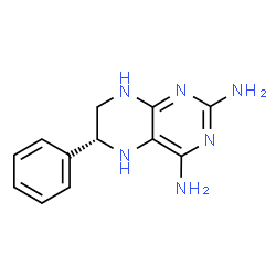 ChemSpider 2D Image | 2,4-diamino-6-phenyl-5,6,7,8,-tetrahydropteridine | C12H14N6