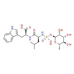 ChemSpider 2D Image | Phosphoramidon | C23H34N3O10P