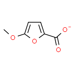 ChemSpider 2D Image | 5-Methoxy-2-furoate | C6H5O4