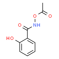 ChemSpider 2D Image | N-Acetoxy-2-hydroxybenzamide | C9H9NO4