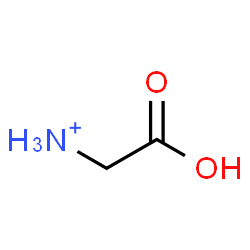 ChemSpider 2D Image | Carboxymethanaminium | C2H6NO2