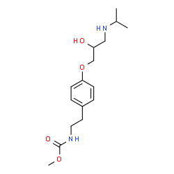 ChemSpider 2D Image | Pamatolol | C16H26N2O4