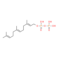 ChemSpider 2D Image | Farnesyl pyrophosphate | C15H28O7P2