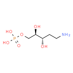 ChemSpider 2D Image | 1-Amino-1,2-dideoxy-5-O-phosphono-D-erythro-pentitol | C5H14NO6P
