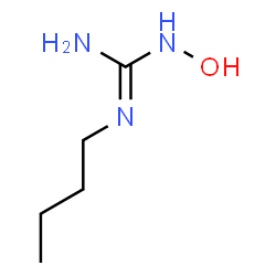 ChemSpider 2D Image | 2-Butyl-1-hydroxyguanidine | C5H13N3O