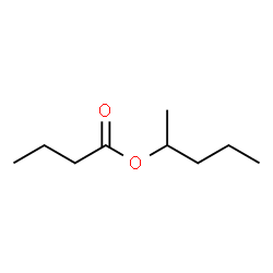 ChemSpider 2D Image | Pentan-2-yl butyrate | C9H18O2