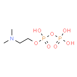 ChemSpider 2D Image | 2-DIMETHYLAMINO-ETHYL-DIPHOSPHATE | C4H13NO7P2