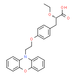 ChemSpider 2D Image | ragaglitazar | C25H25NO5