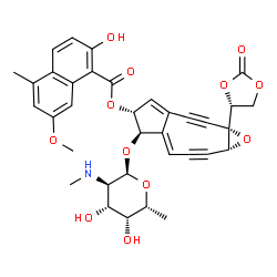 ChemSpider 2D Image | (+)-Neocarzinostatin Chromophore | C35H33NO12