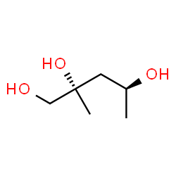 ChemSpider 2D Image | 1,3-Dideoxy-4-C-methyl-D-erythro-pentitol | C6H14O3