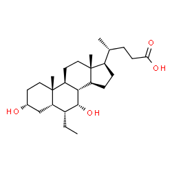 ChemSpider 2D Image | Obeticholic acid | C26H44O4