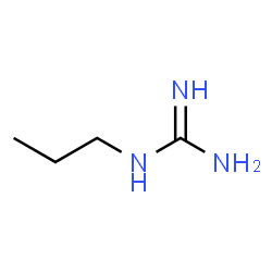 ChemSpider 2D Image | 1-Propylguanidine | C4H11N3