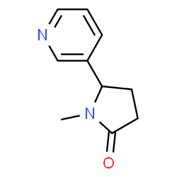 ChemSpider 2D Image | (+/-)-Cotinine | C10H12N2O