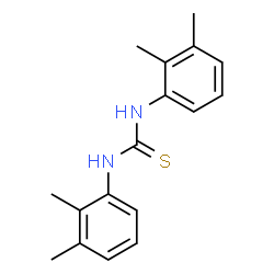 ChemSpider 2D Image | 1,3-Bis(2,3-dimethylphenyl)thiourea | C17H20N2S