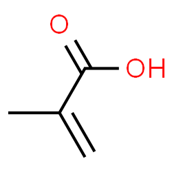 ChemSpider 2D Image | Methacrylic acid | C4H6O2