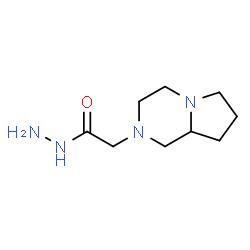 ChemSpider 2D Image | 2-{octahydropyrrolo[1,2-a]pyrazin-2-yl}acetohydrazide | C9H18N4O