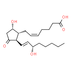 ChemSpider 2D Image | Prostaglandin D2 | C20H32O5