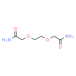 ChemSpider 2D Image | 2-(2-CARBAMOYLMETHOXY-ETHOXY)-ACETAMIDE | C6H12N2O4