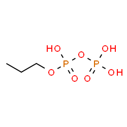ChemSpider 2D Image | Propyl trihydrogen diphosphate | C3H10O7P2