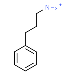ChemSpider 2D Image | 3-Phenyl-1-propanaminium | C9H14N