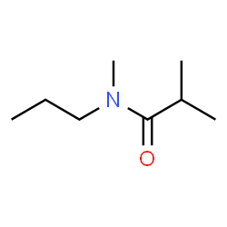 ChemSpider 2D Image | N,2-Dimethyl-N-propylpropanamide | C8H17NO