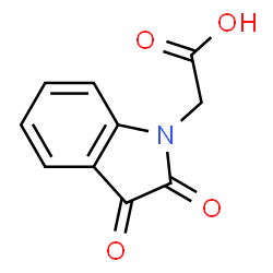ChemSpider 2D Image | N-Carboxymethylisatin | C10H7NO4