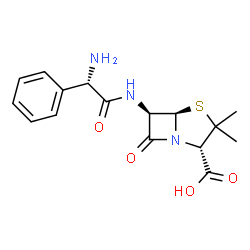 ChemSpider 2D Image | L-Ampicillin | C16H19N3O4S