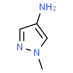 ChemSpider 2D Image | 4-Amino-1-methylpyrazole | C4H7N3