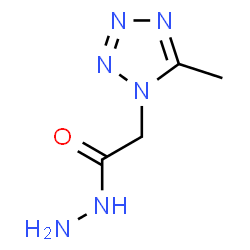 ChemSpider 2D Image | 2-(5-Methyl-1H-tetrazol-1-yl)acetohydrazide | C4H8N6O