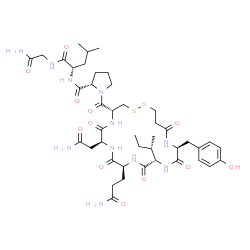 ChemSpider 2D Image | Demoxytocin | C43H65N11O12S2