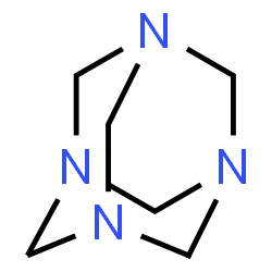 ChemSpider 2D Image | Hexamine | C6H12N4
