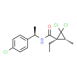 ChemSpider 2D Image | KTU-3616B | C15H18Cl3NO