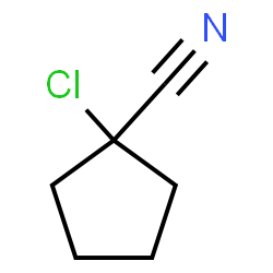 ChemSpider 2D Image | 1-Chlorocyclopentanecarbonitrile | C6H8ClN