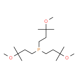 ChemSpider 2D Image | Tris(3-methoxy-3-methylbutyl)phosphine | C18H39O3P