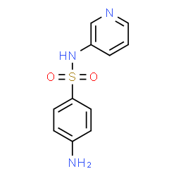 ChemSpider 2D Image | 4-Amino-N-3-pyridinylbenzenesulfonamide | C11H11N3O2S