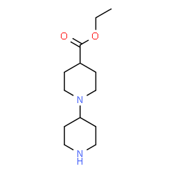 ChemSpider 2D Image | Ethyl 1,4'-bipiperidine-4-carboxylate | C13H24N2O2