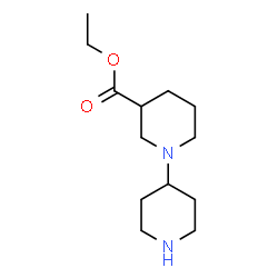 ChemSpider 2D Image | Ethyl 1,4'-bipiperidine-3-carboxylate | C13H24N2O2