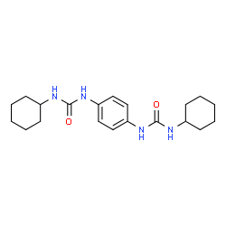 ChemSpider 2D Image | 1,1'-(1,4-Phenylene)bis(3-cyclohexylurea) | C20H30N4O2