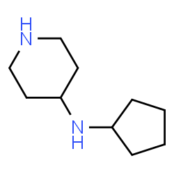 ChemSpider 2D Image | N-Cyclopentyl-4-piperidinamine | C10H20N2