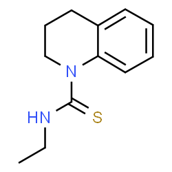 ChemSpider 2D Image | N-Ethyl-3,4-dihydro-1(2H)-quinolinecarbothioamide | C12H16N2S